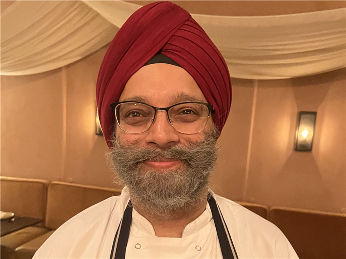 head chef Manpreet Singh Ahuja